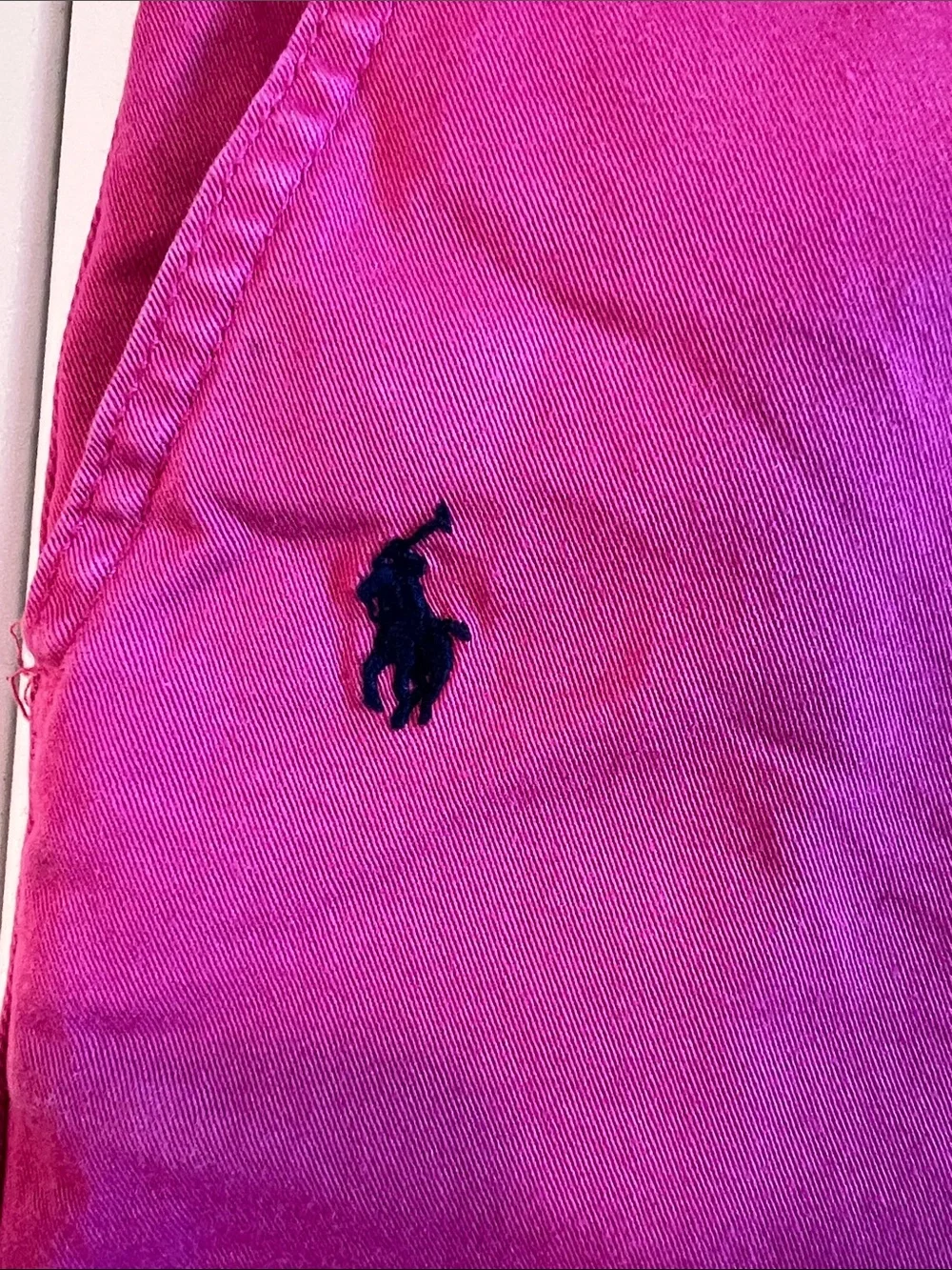Girls Ralph Lauren - magenta and navy Embroidered Polo Mini Skirt, 8